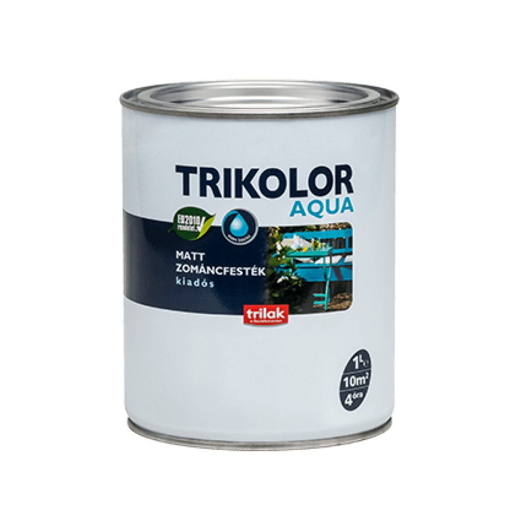 TRIKOLOR Aqua matt zománcfesték Törökbálint - kolor.hu festék webáruház ...