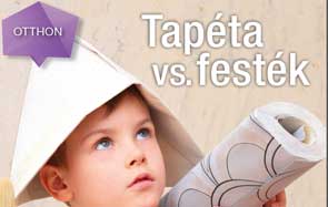 Tapéta vs. festék - kolor.hu festék webáruház