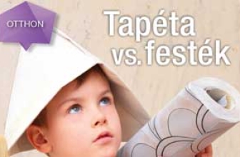 Tapéta vs. festék