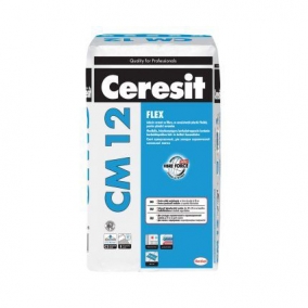 Ceresit CM 12 – Elasztikus, folyékonyágyas burkolatragasztó