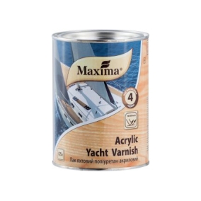 Maxima “ACRYLIC YACHT VARNISH” Vizes bázisú yacht lakk