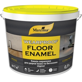 Maxima “WEARPROOF FLOOR ENAMEL” Kopásálló vizes bázisú padlózománc fára, betonra